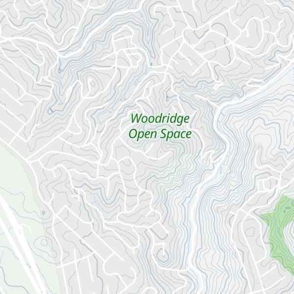 Map of Black Mountain