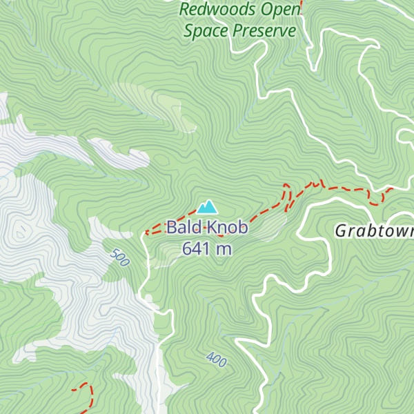 Map of Bald Knob