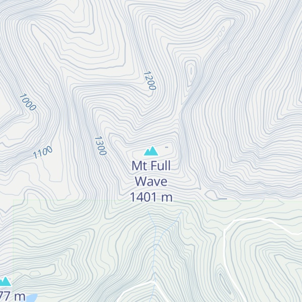 Map of Mt Full Wave