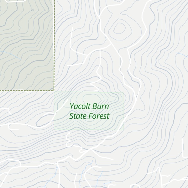 Map of Livingston Mountain
