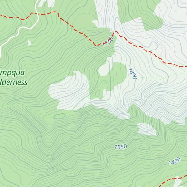 Map of Buckneck Mountain