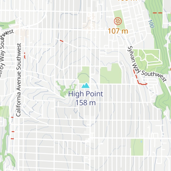 Map of High Point