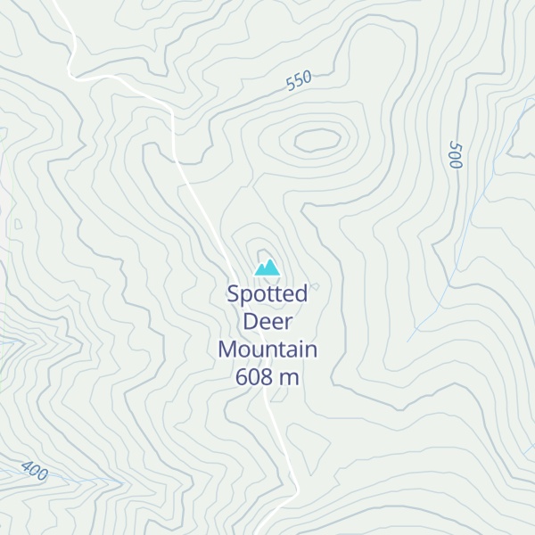Map of Spotted Deer Mountain