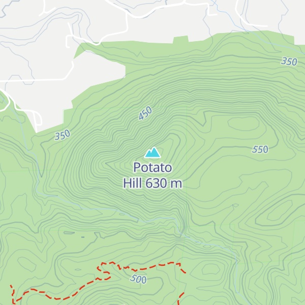Map of Potato Hill