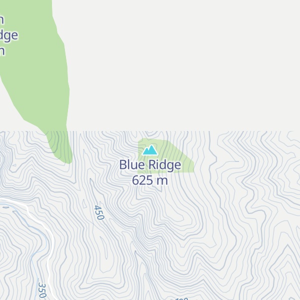 Map of Blue Ridge