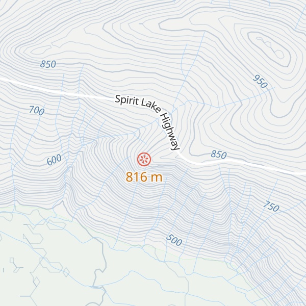 Map of Mt. Saint Helens Forest Learning Center