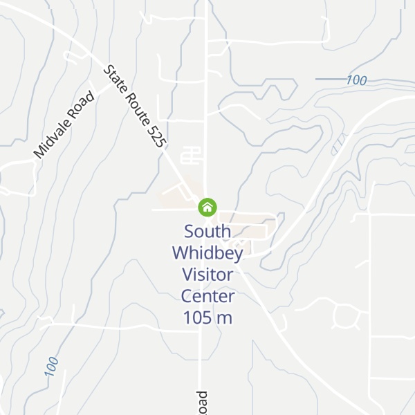 Map of South Whidbey Visitor Center