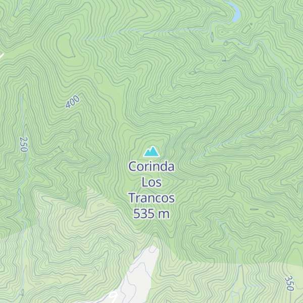Map of Corinda Los Trancos