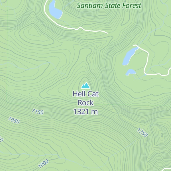 Map of Hell Cat Rock