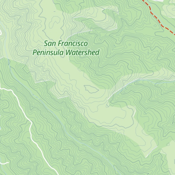 Map of Sawyer Ridge