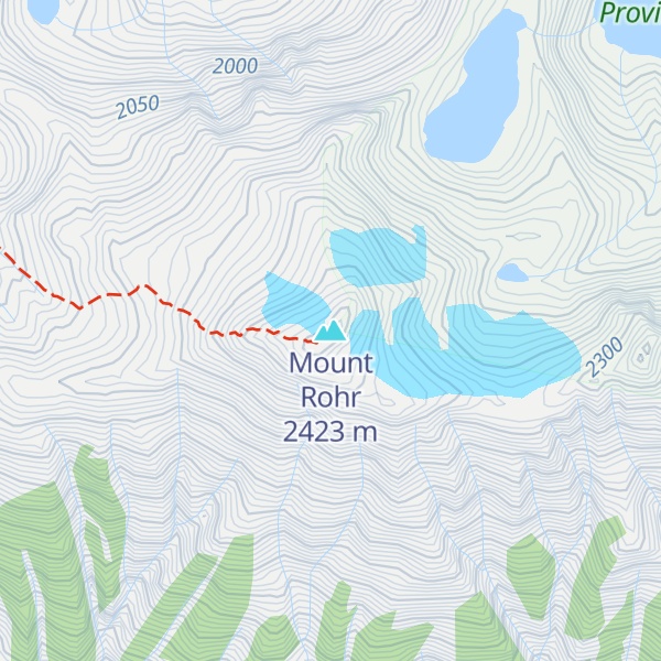 Map of Mount Rohr