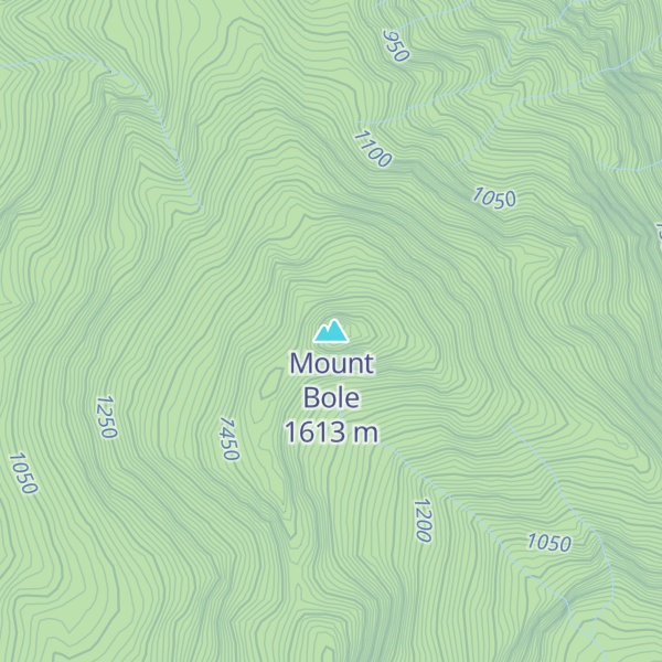 Map of Mount Bole