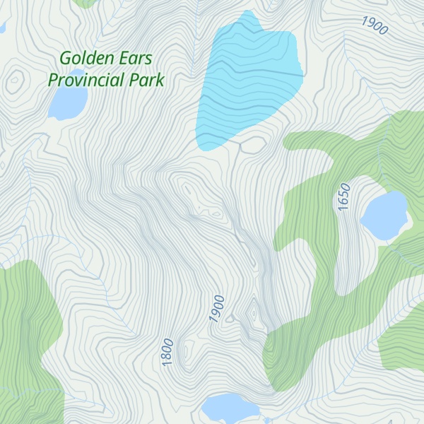 Map of Mount Glendinning