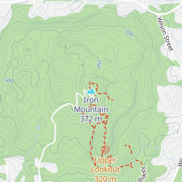 Map of Iron Mountain