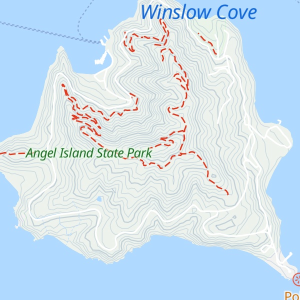 Map of Mount Caroline Livermore