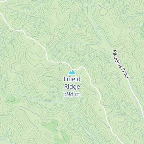Map of Fifield Ridge