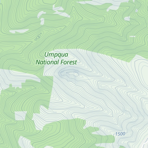 Map of Sliver Rock