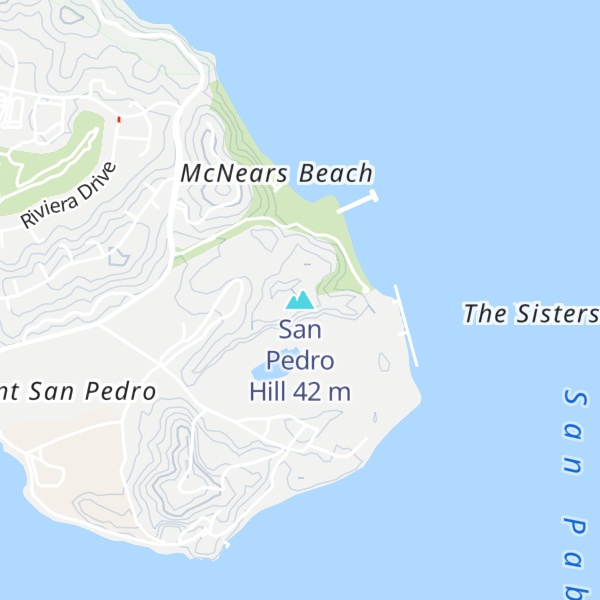 Map of San Pedro Hill