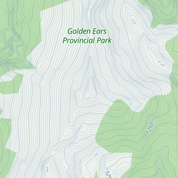 Map of Osprey Mountain