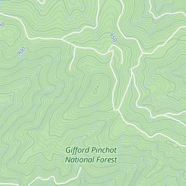 Map of Bald Mountain