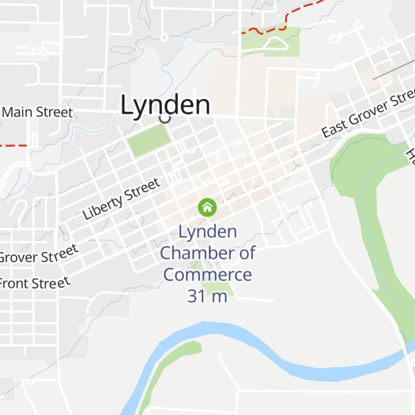 Map of Lynden Chamber of Commerce