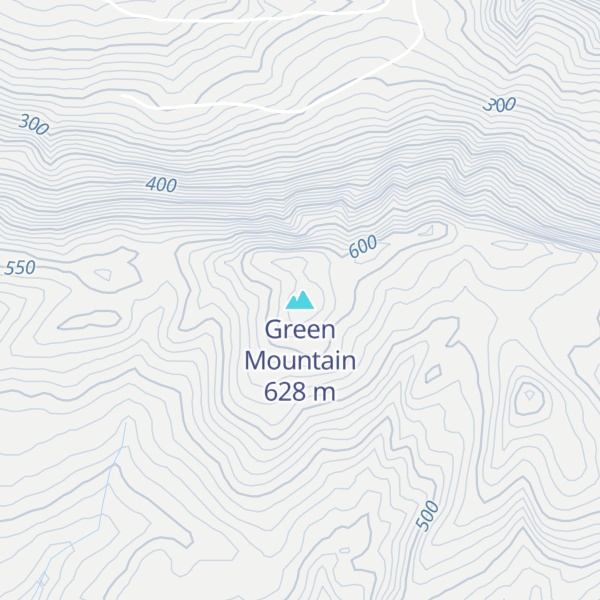 Map of Green Mountain