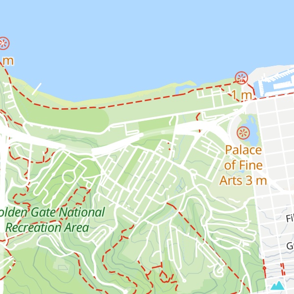 Map of Presidio Information Center
