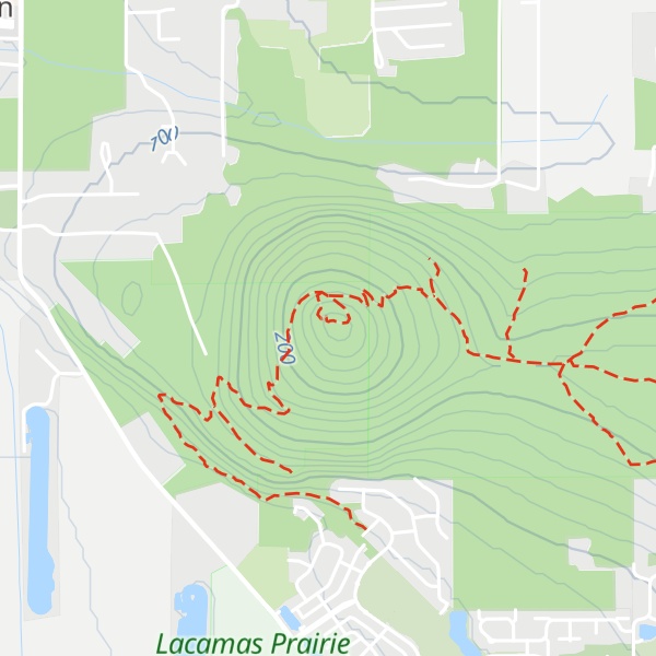 Map of Green Mountain