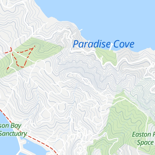 Map of Tiburon Peninsula