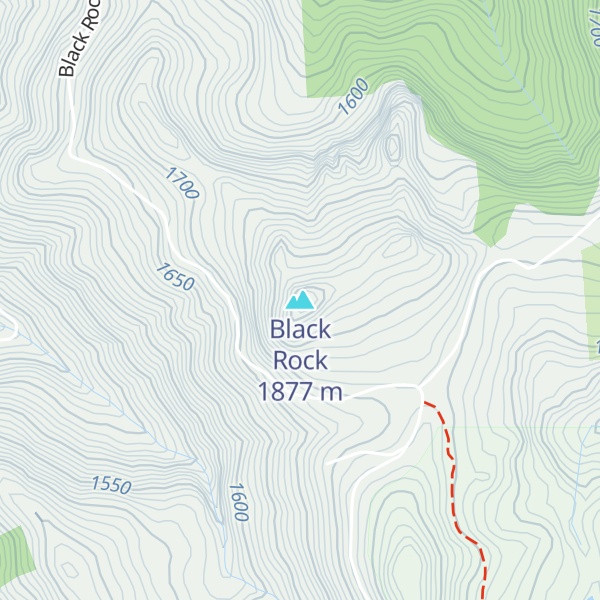 Map of Black Rock