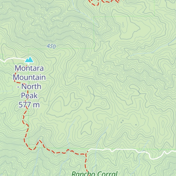 Map of Whiting Ridge