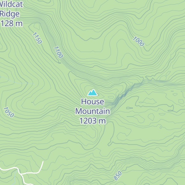 Map of House Mountain