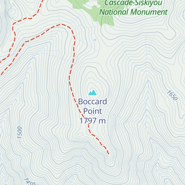 Map of Boccard Point