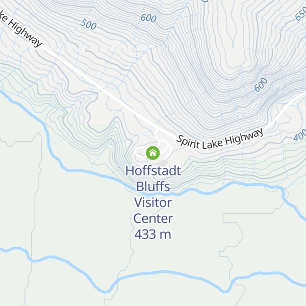Map of Hoffstadt Bluffs Visitor Center