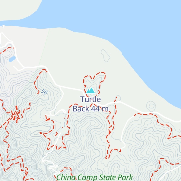 Map of Turtle Back