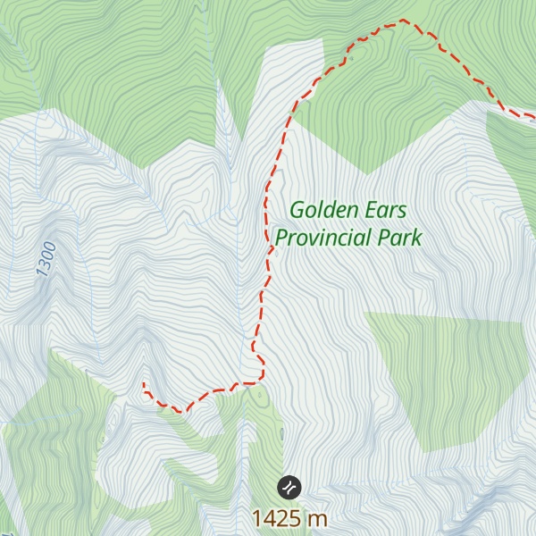 Map of Golden Ears Shelter