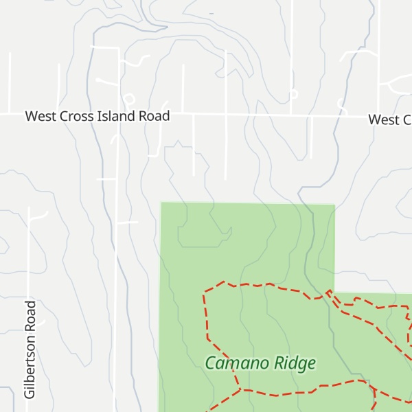 Map of Camano Island