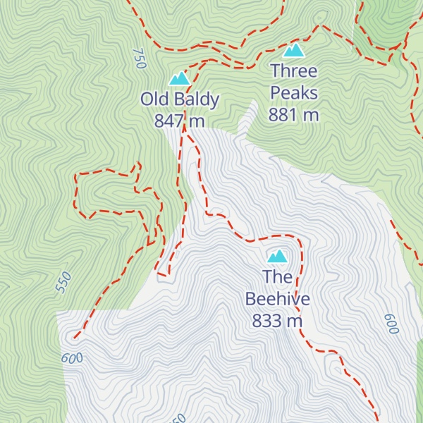 Map of Flat Top