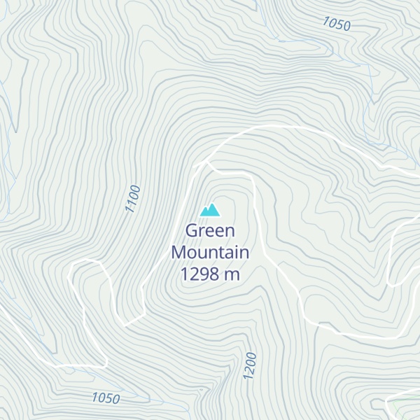 Map of Green Mountain