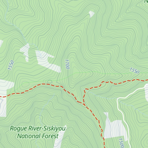 Map of Falcon Butte
