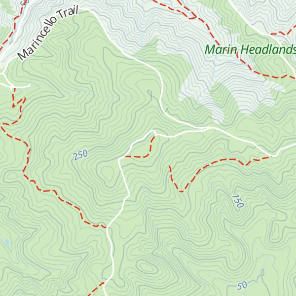 Map of Peak 1041