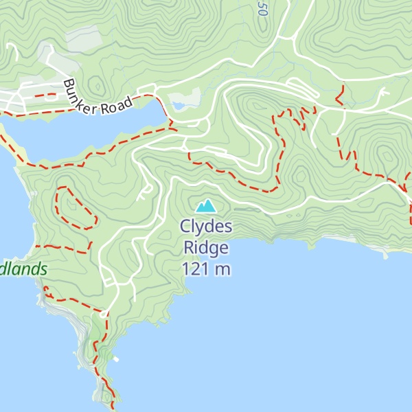 Map of Clydes Ridge