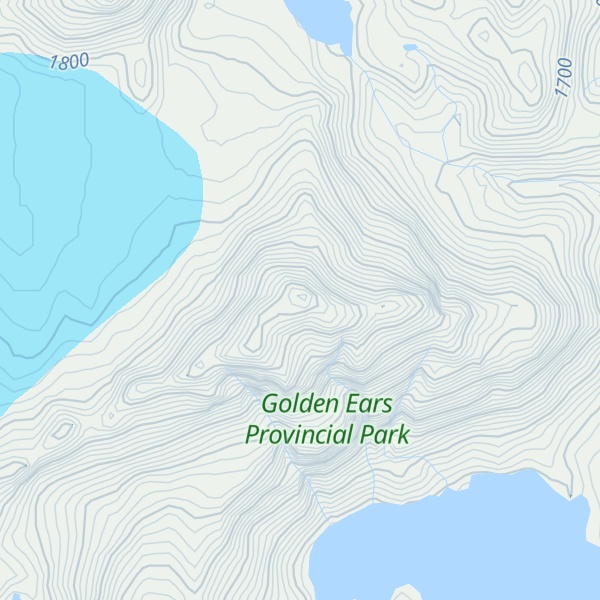 Map of Skayuk Peak