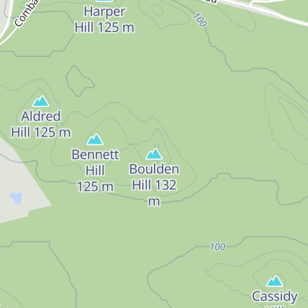 Map of Boulden Hill
