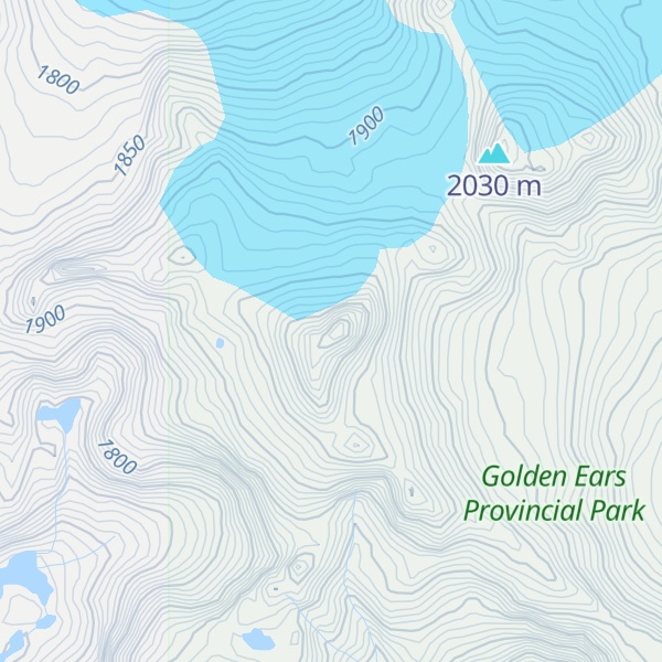 Map of Remote Peak
