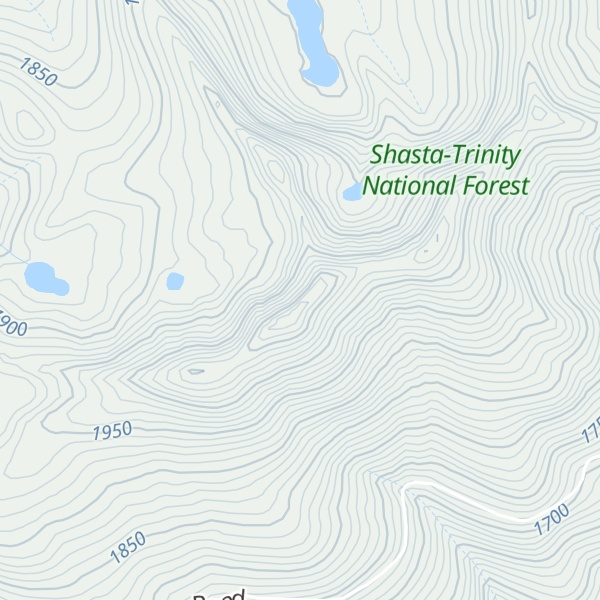 Map of Red Mountain