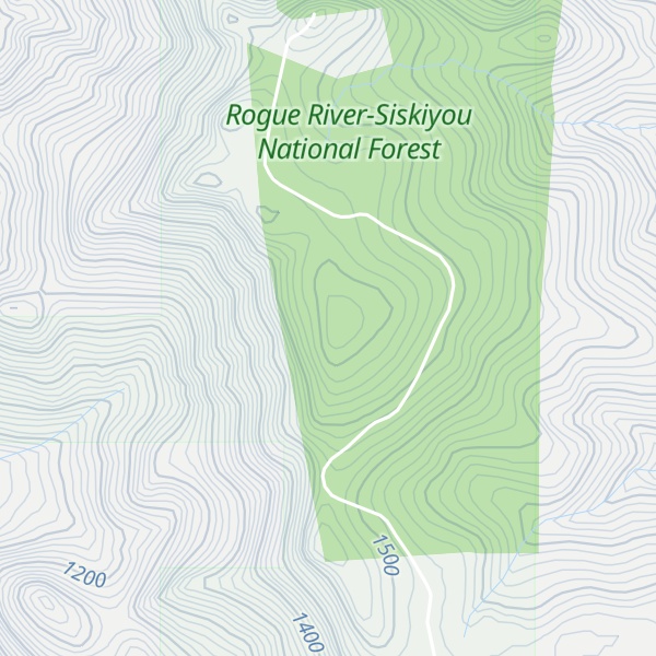 Map of Bald Mountain