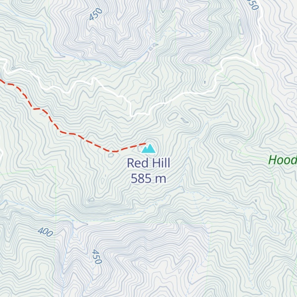 Map of Red Hill