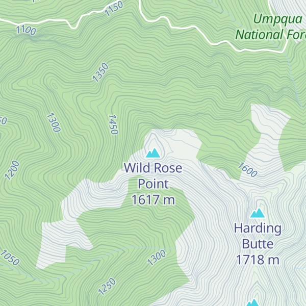 Map of Wild Rose Point