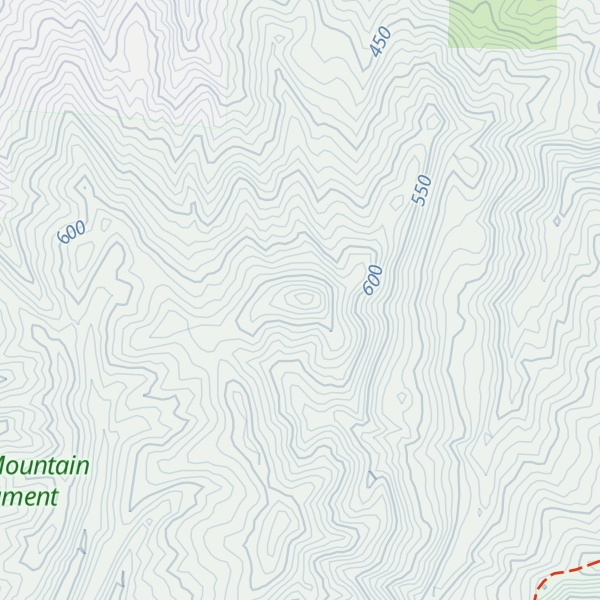 Map of Bally Peak